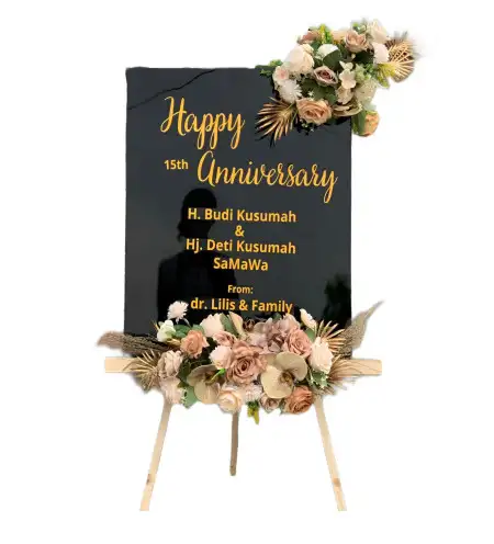 Papan Bunga Akrilik Polagan