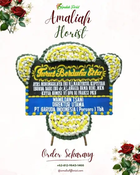 Papan Bunga Duka Polagan